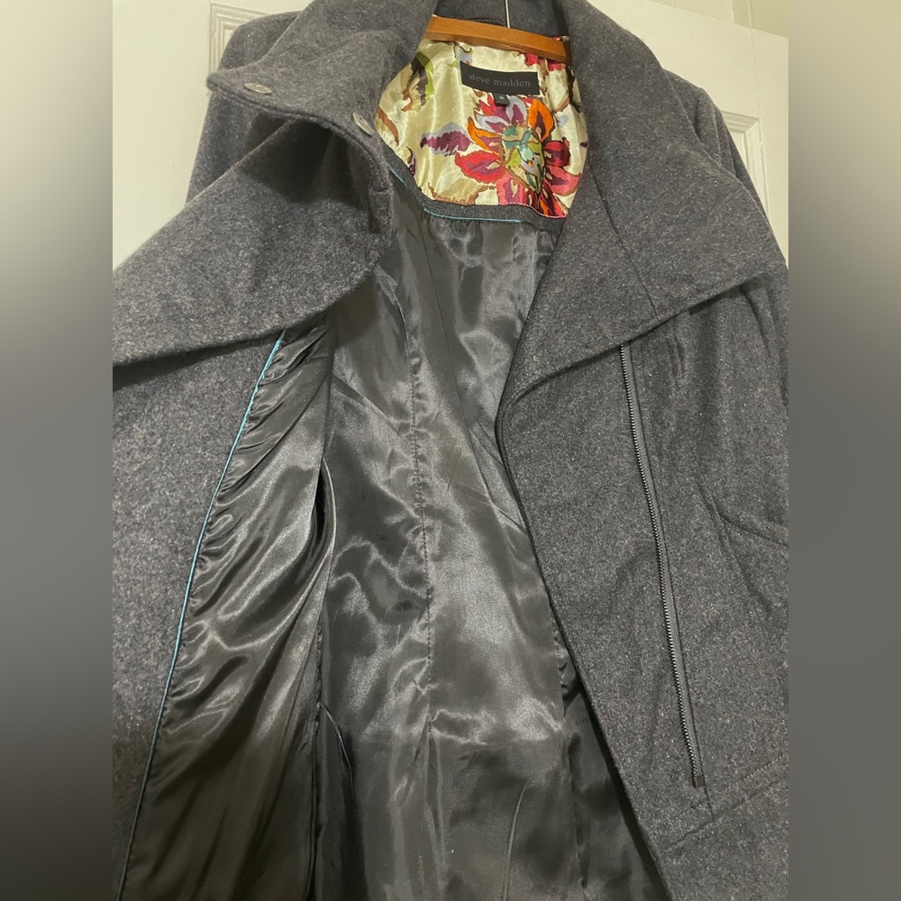 Steve Madden Jacket Gray Size Medium - image 5